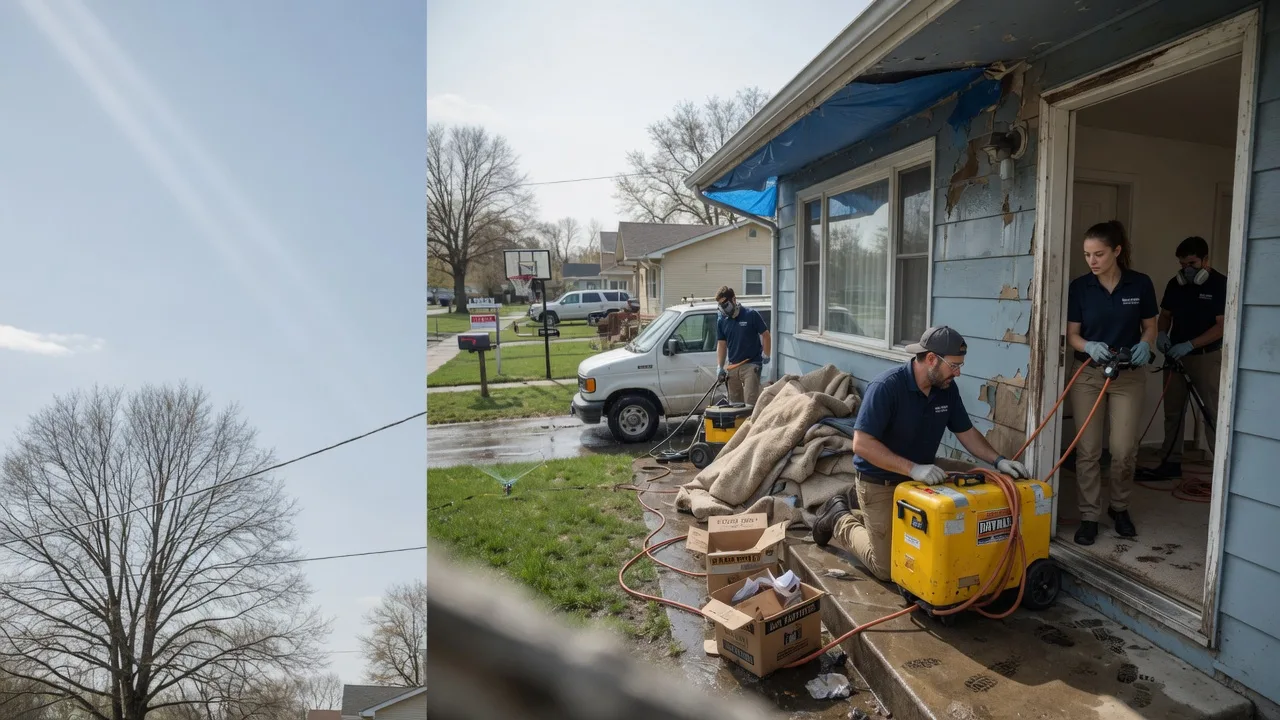 Basement Flood Cleanup in Penwell, TX near me